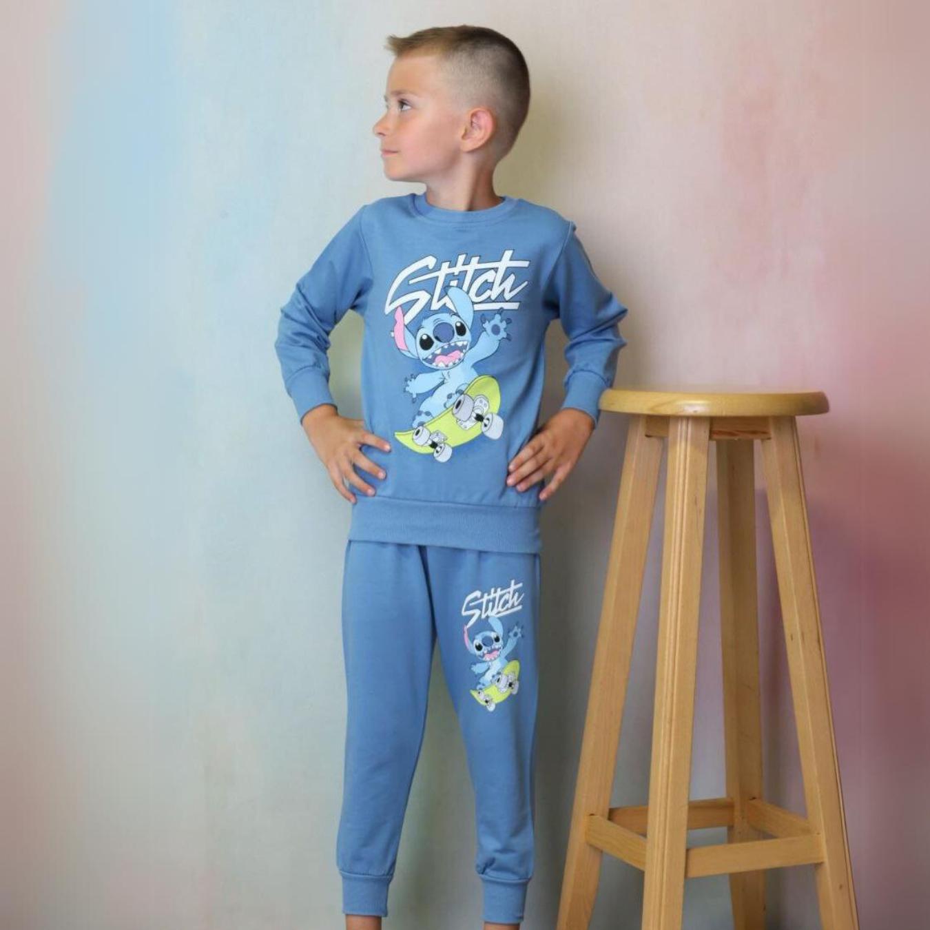 Stylish Stitch Unisex Joggers Set-0