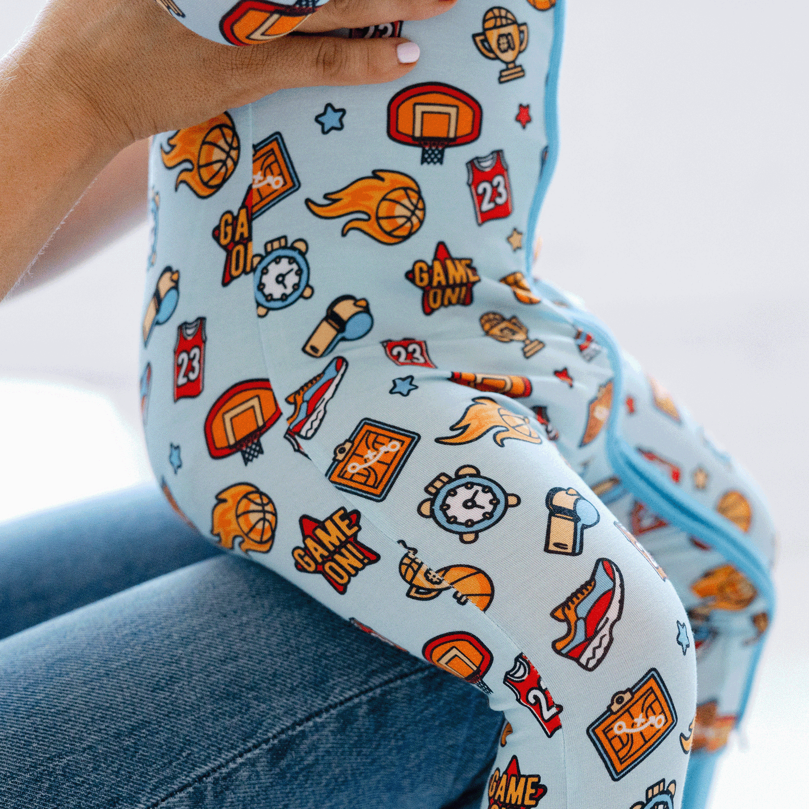 Basketball Zippy One-Piece