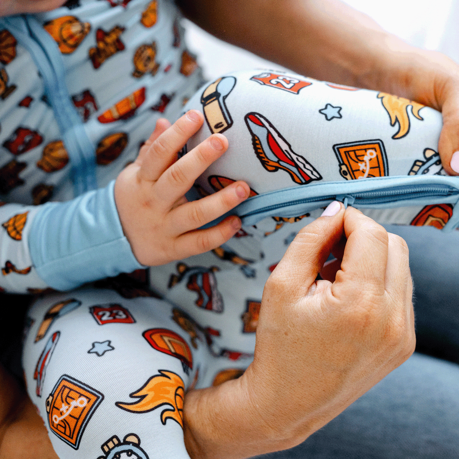 Basketball Zippy One-Piece