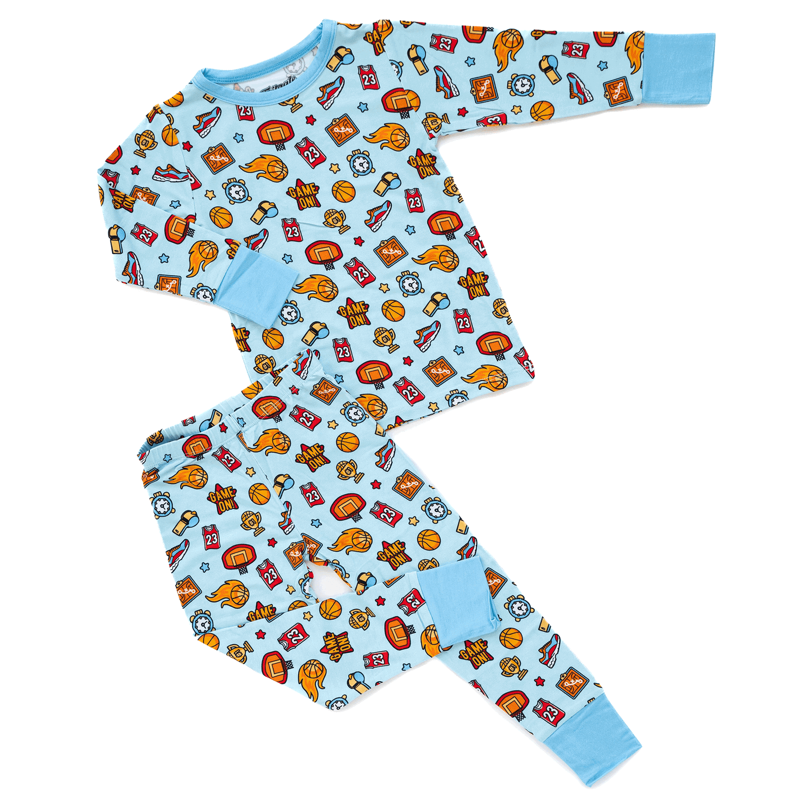 Basketball Two-Piece Pajama Set