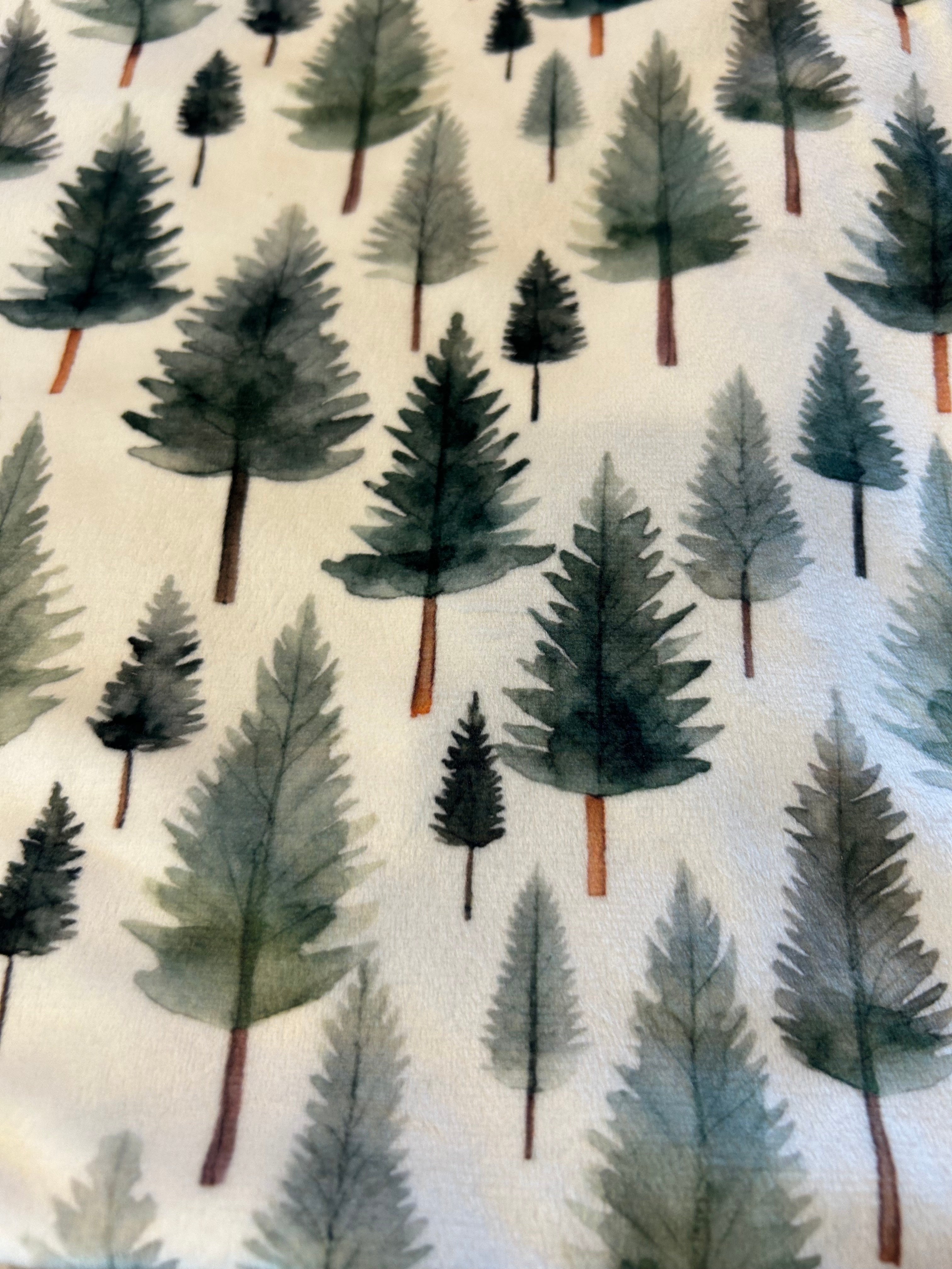 Woodland Whispers Minky Blanket