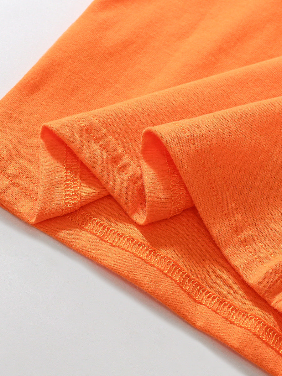 Arrival Autumn Kids’ Long Sleeves Little Ghost Pattern T-Shirt In European And American Style For Summer-2