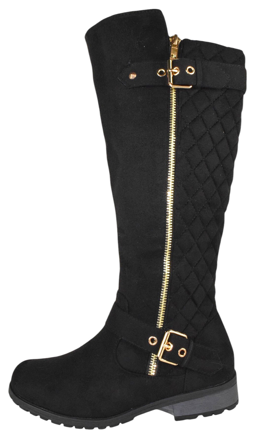 MANGO-23 Black Suede Forever-1