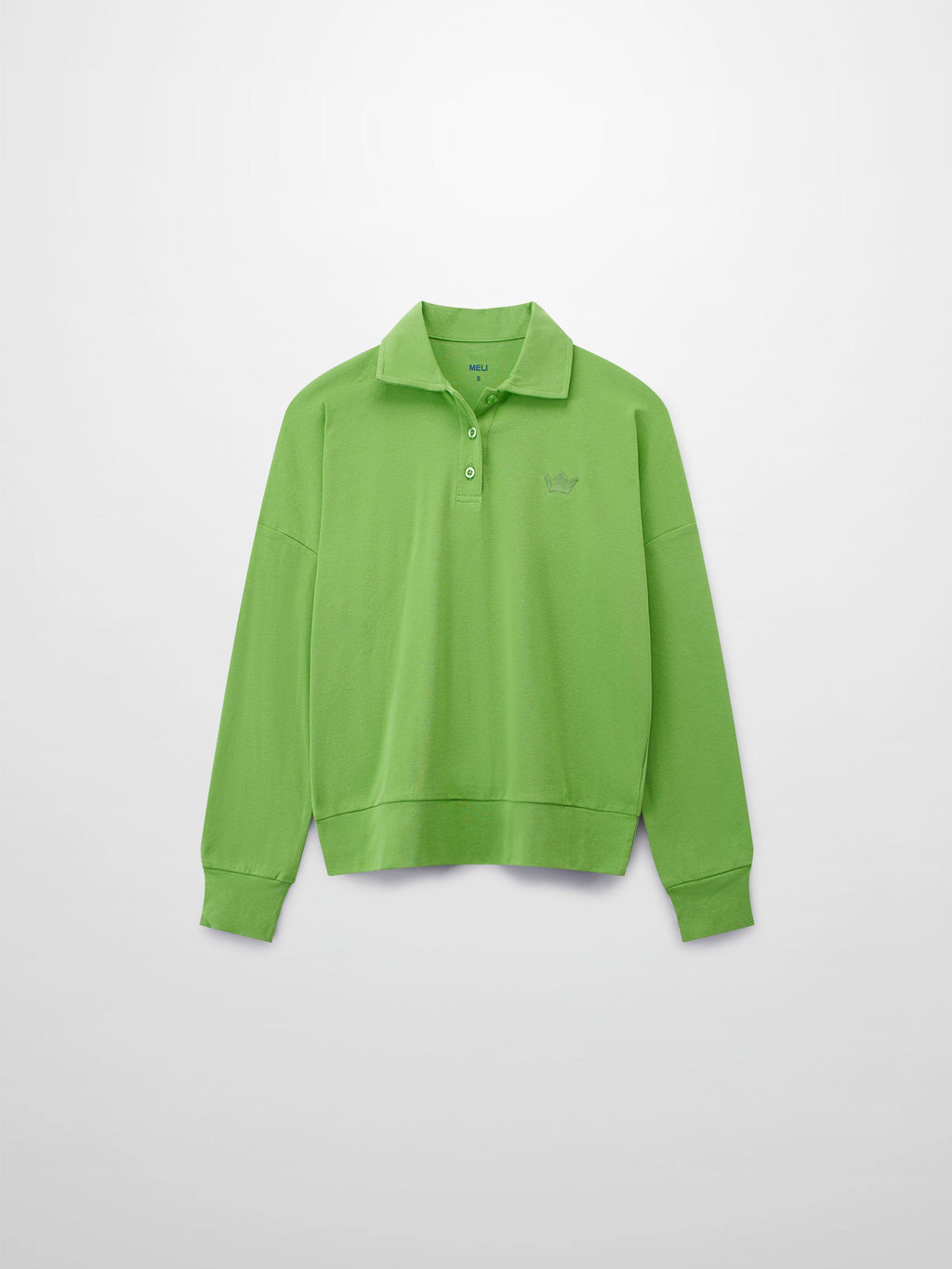 Collared Bomber Tee-Green-1