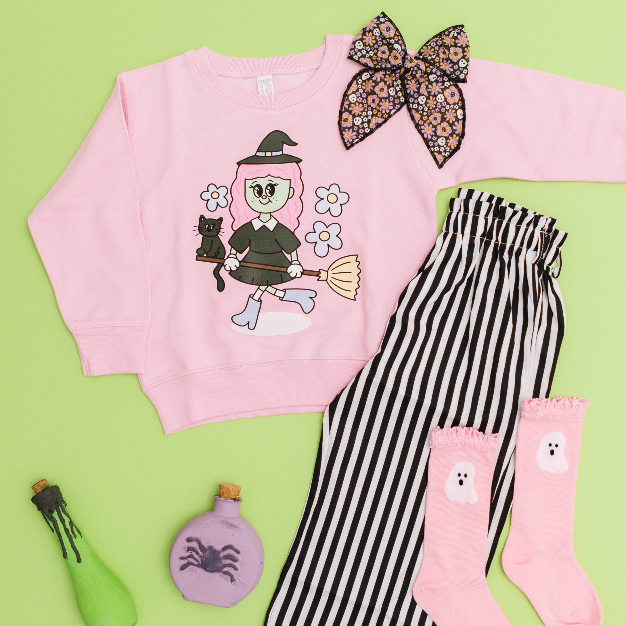 Whimsical Witch Sweatshirt