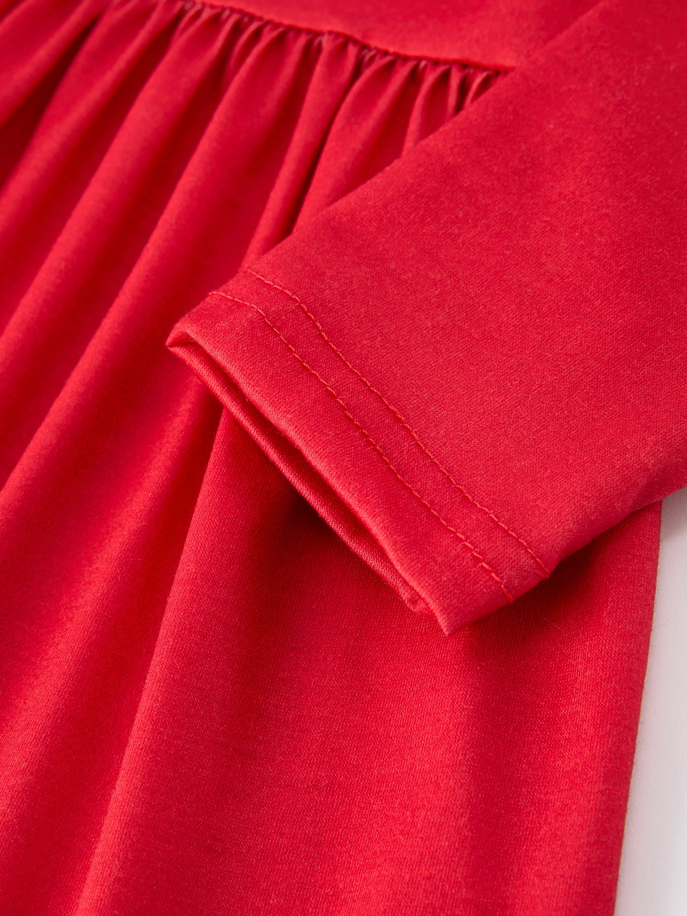 Valentine’s Girls Long Sleeve 3-Piece Dress Set with Hearts and Stripes