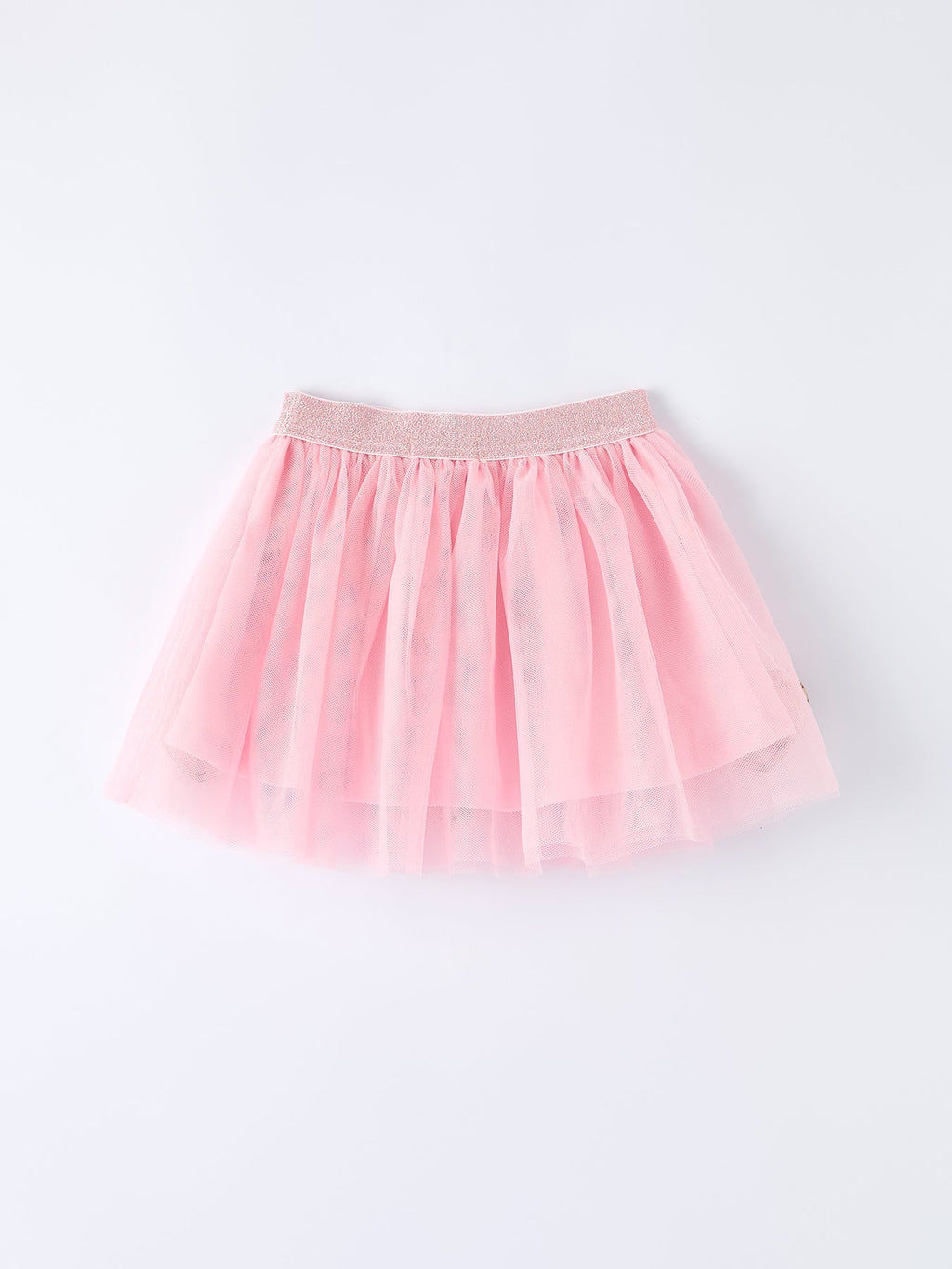 Girls' Valentine's Day Skirt with Sequined Heart Appliques