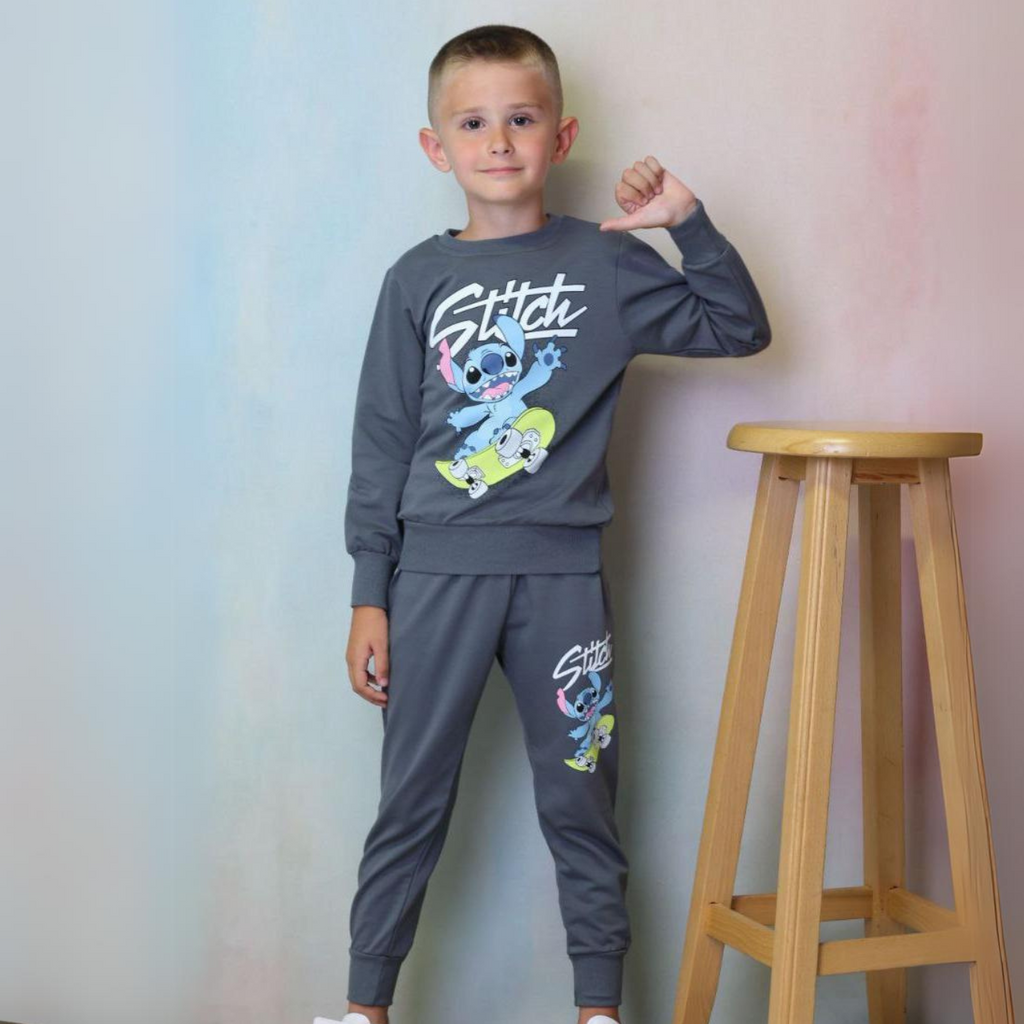 Stylish Stitch Unisex Joggers Set-1