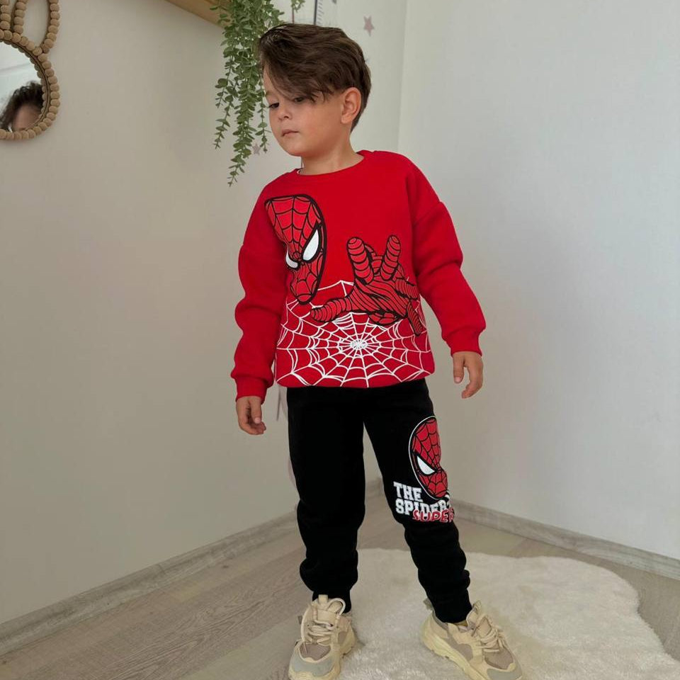Spider Hero Boys Joggers Set-0