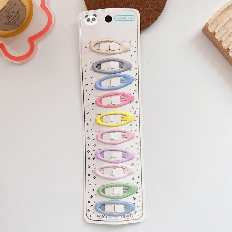Enchanting Colorful Collection: Dreamy Hair Clip Accessories In A Magical Color Palette Sets For Babies