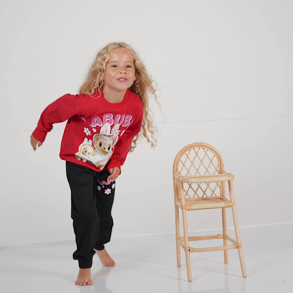 La-Bu-Bu Family Girls Jogger Set-1