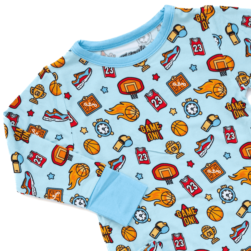 Basketball Two-Piece Pajama Set
