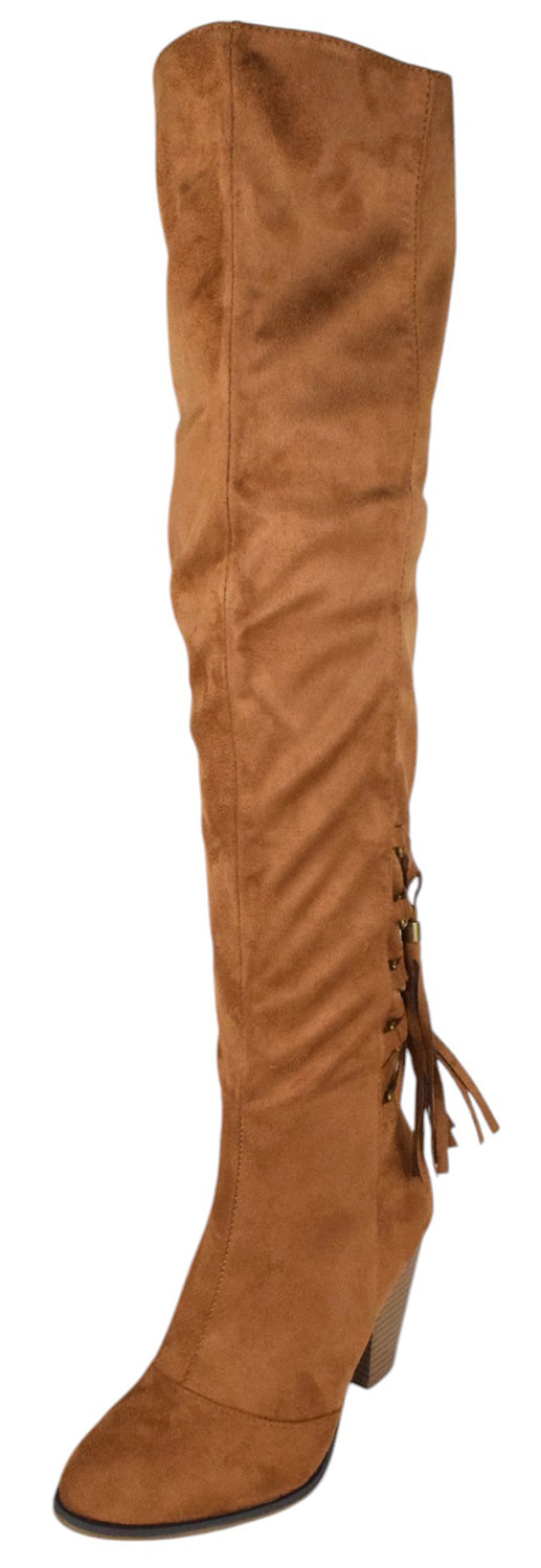 CAMILA-57 Tan Suede Forever-0