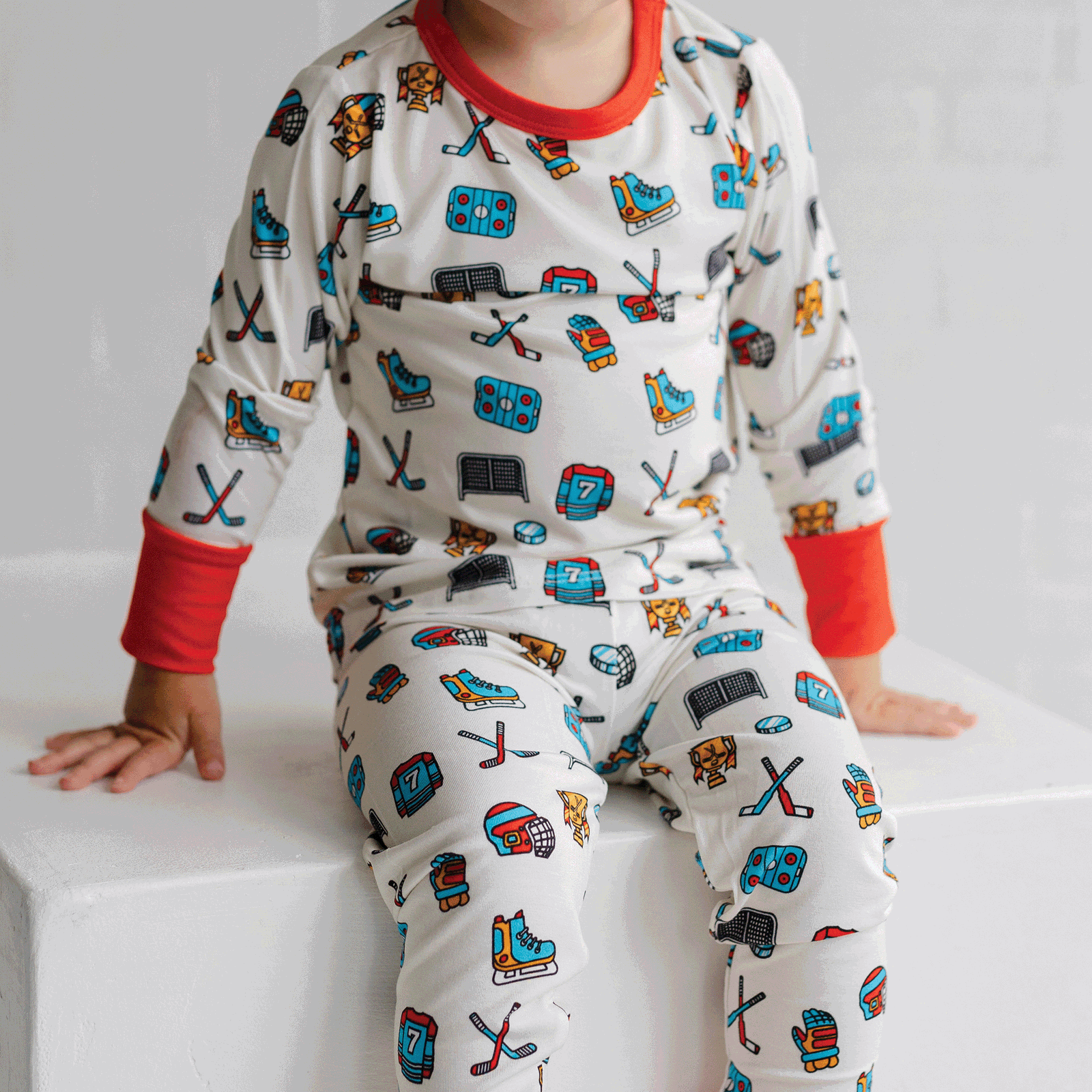 Hockey Two-Piece Pajama Set