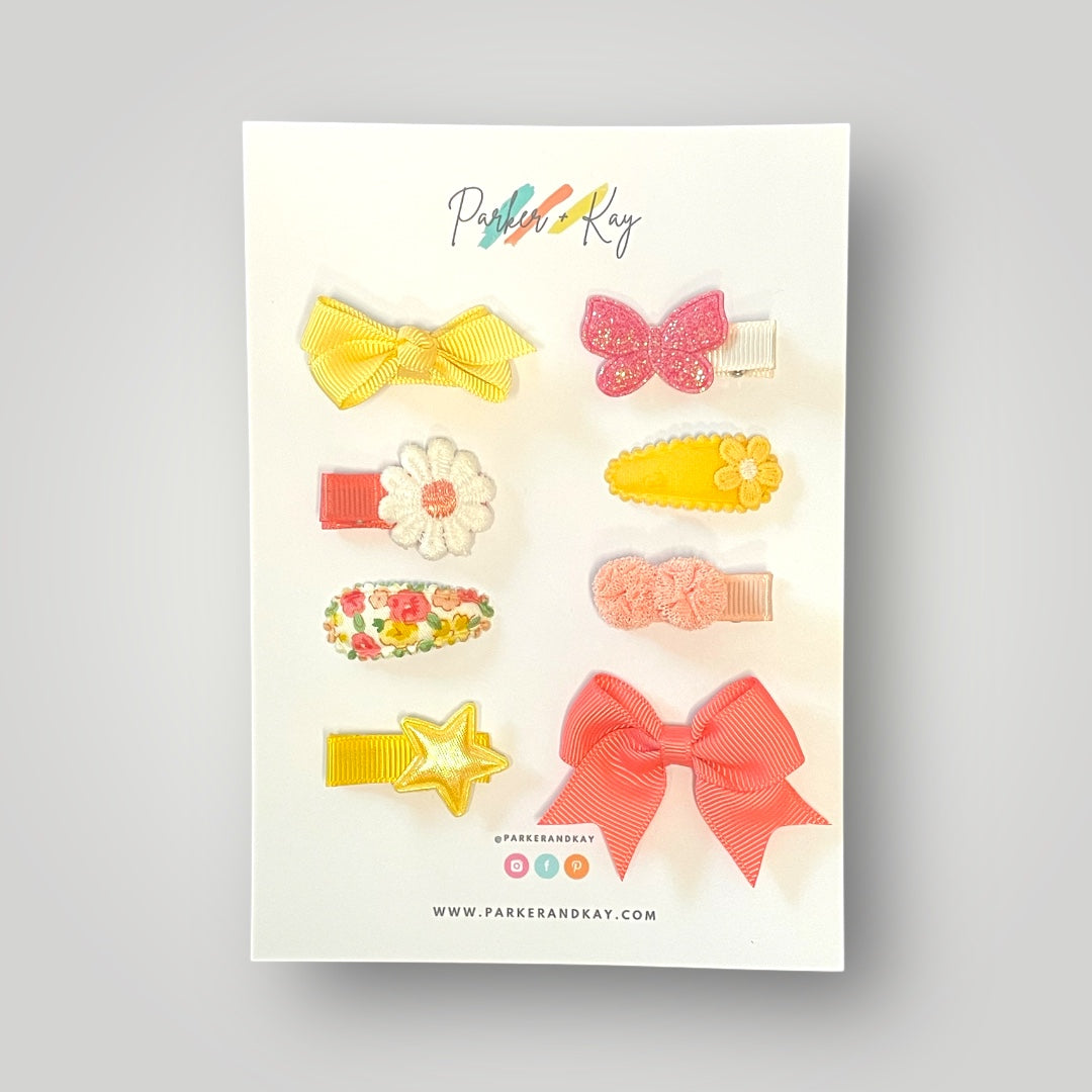 Baby’s First Hair Clips Set