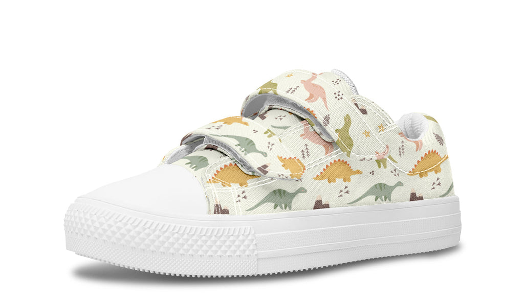 Kids Shoes Low Tops Dinosaurs-1