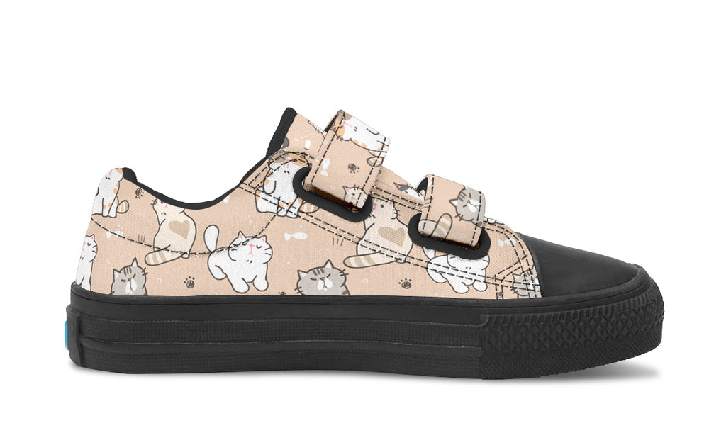 Kids Shoes Low Tops Cats-4
