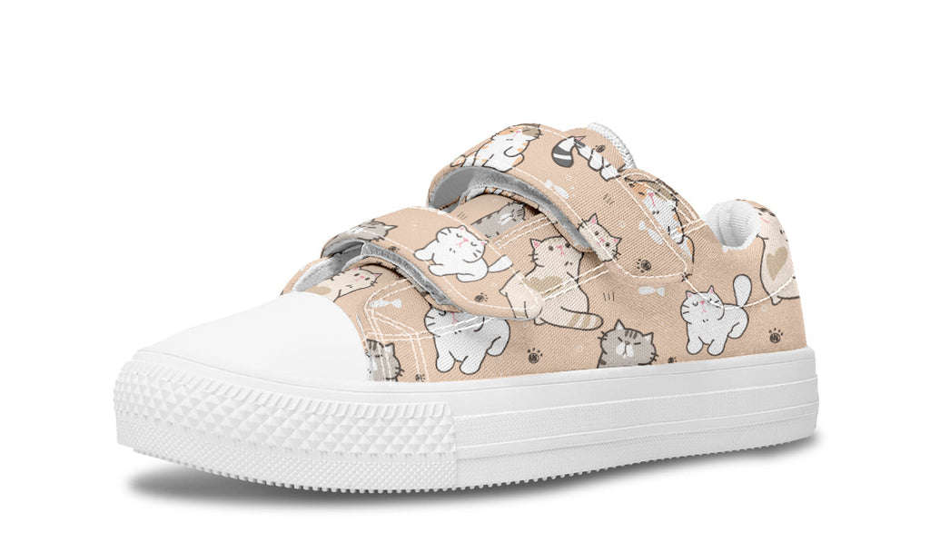 Kids Shoes Low Tops Cats-1