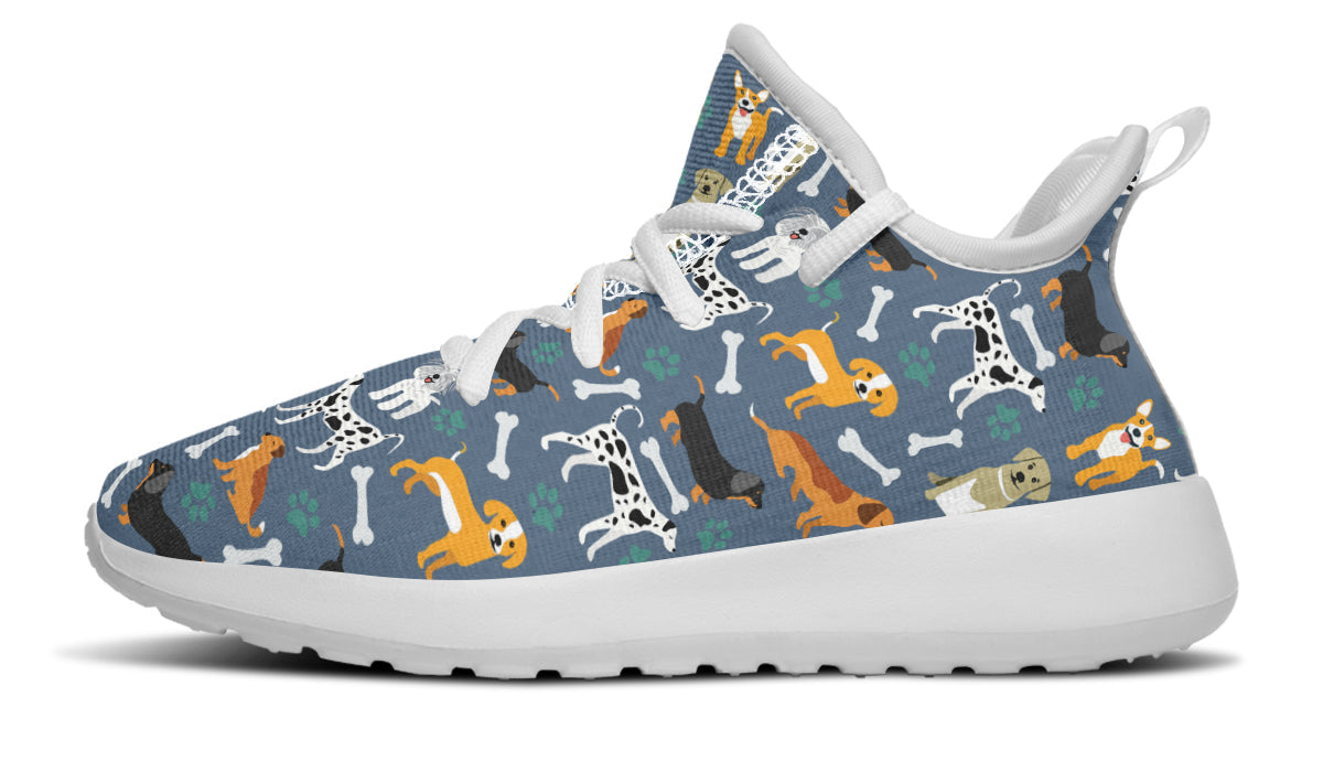 Kids Shoes Sneakers Cute Dogs-5