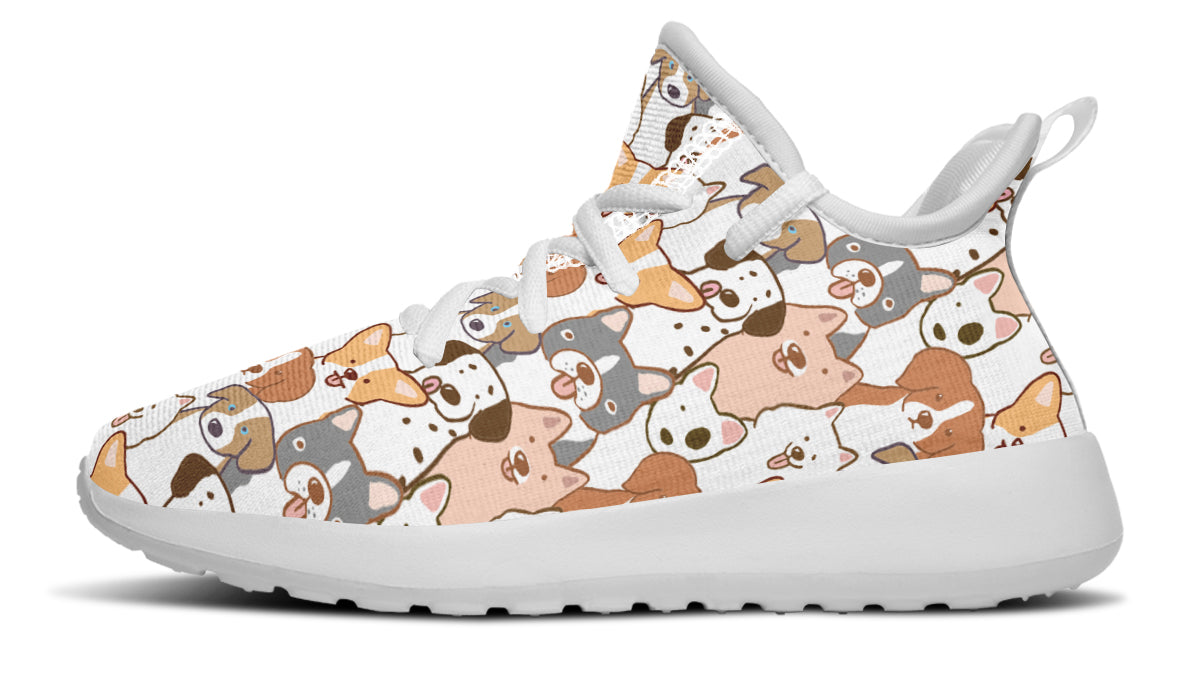 Kids Shoes Sneakers Dogs-5