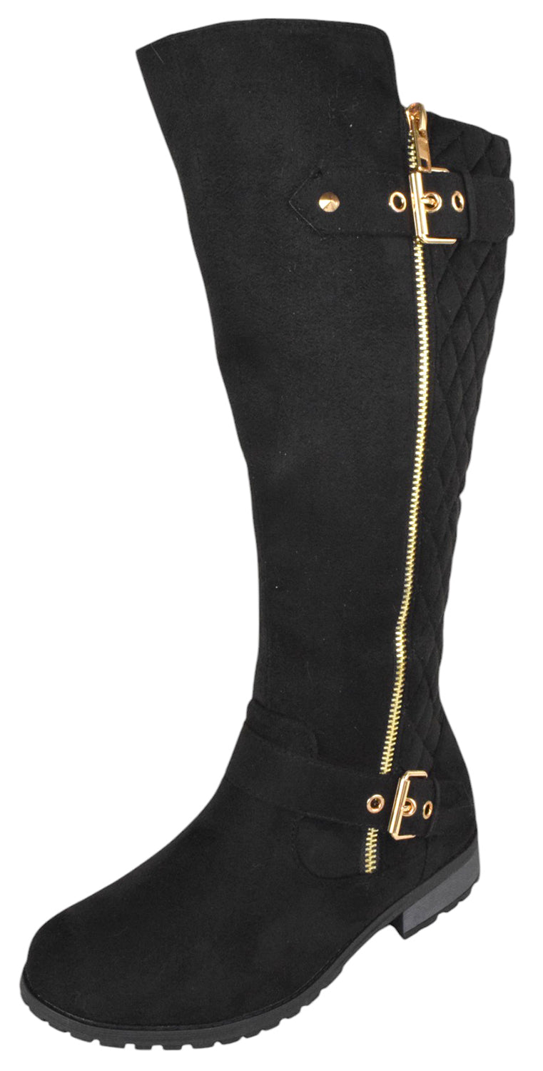 MANGO-23 Black Suede Forever-0