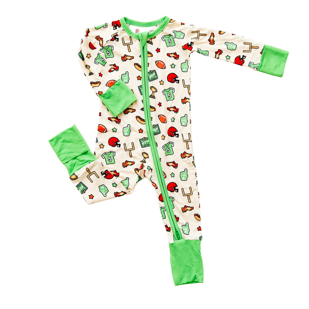 Football Zippy One-Piece