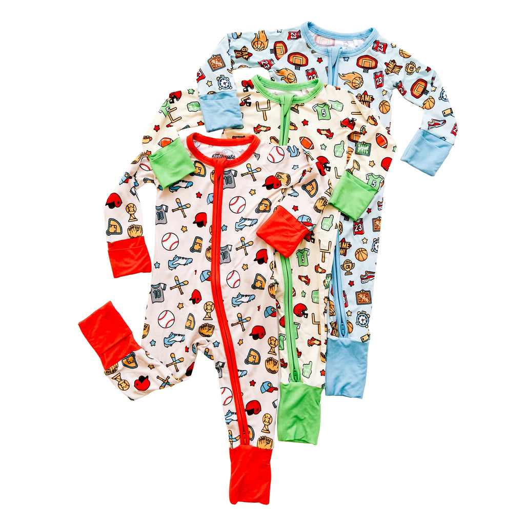 Football Zippy One-Piece