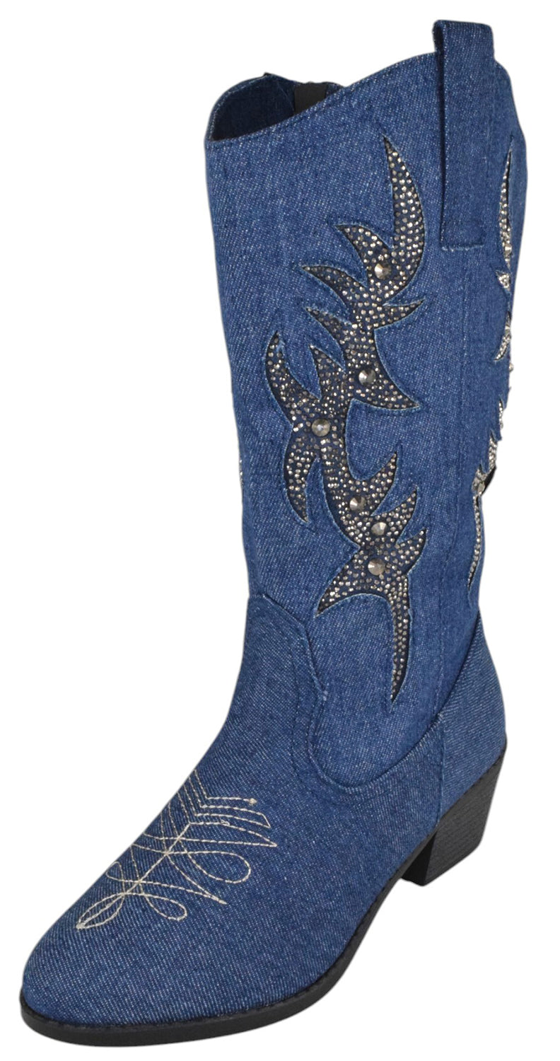 WESTERN-19 Blue Denim Forever-0