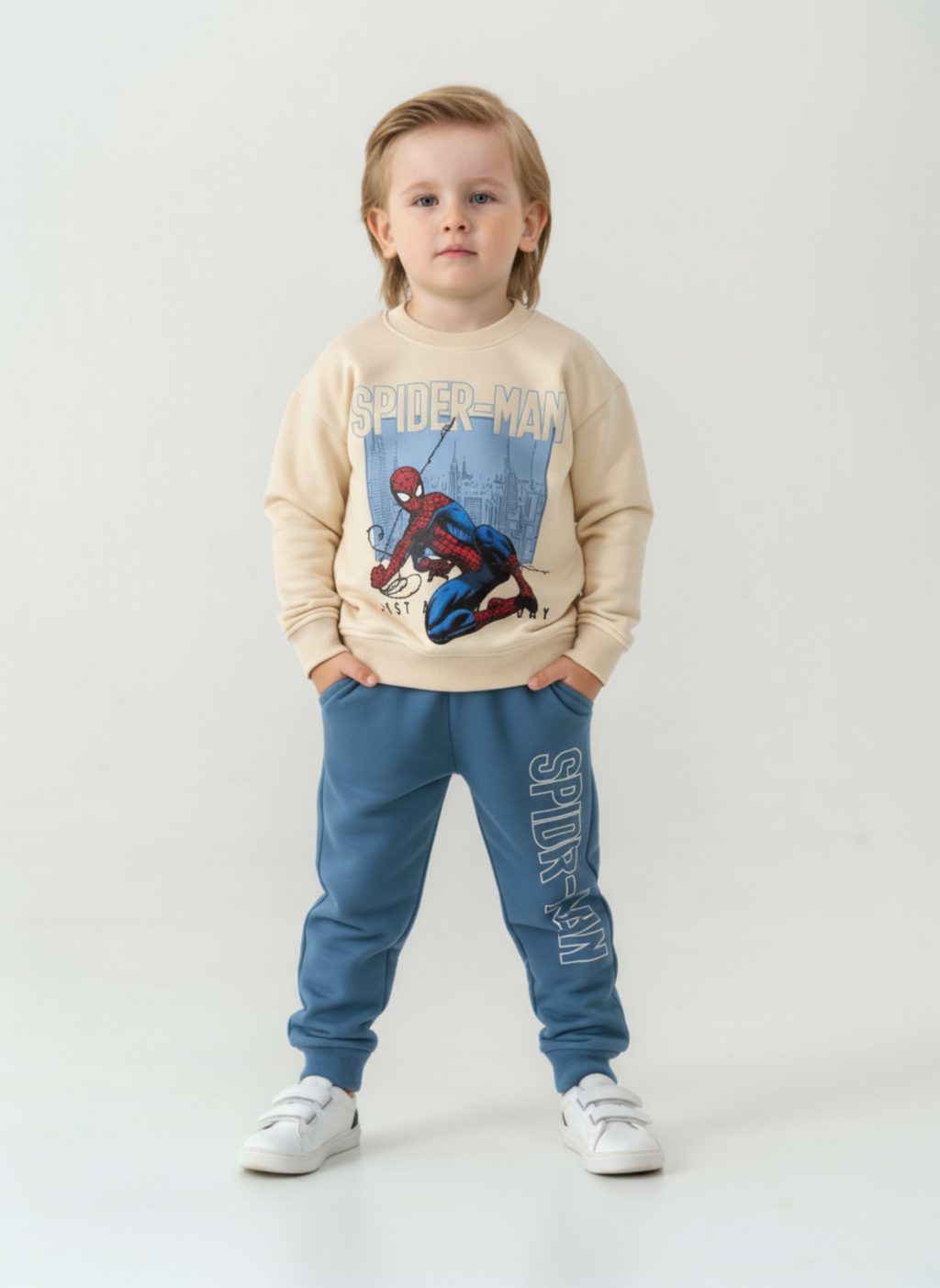 City Spidy Boys Joggers Set-3