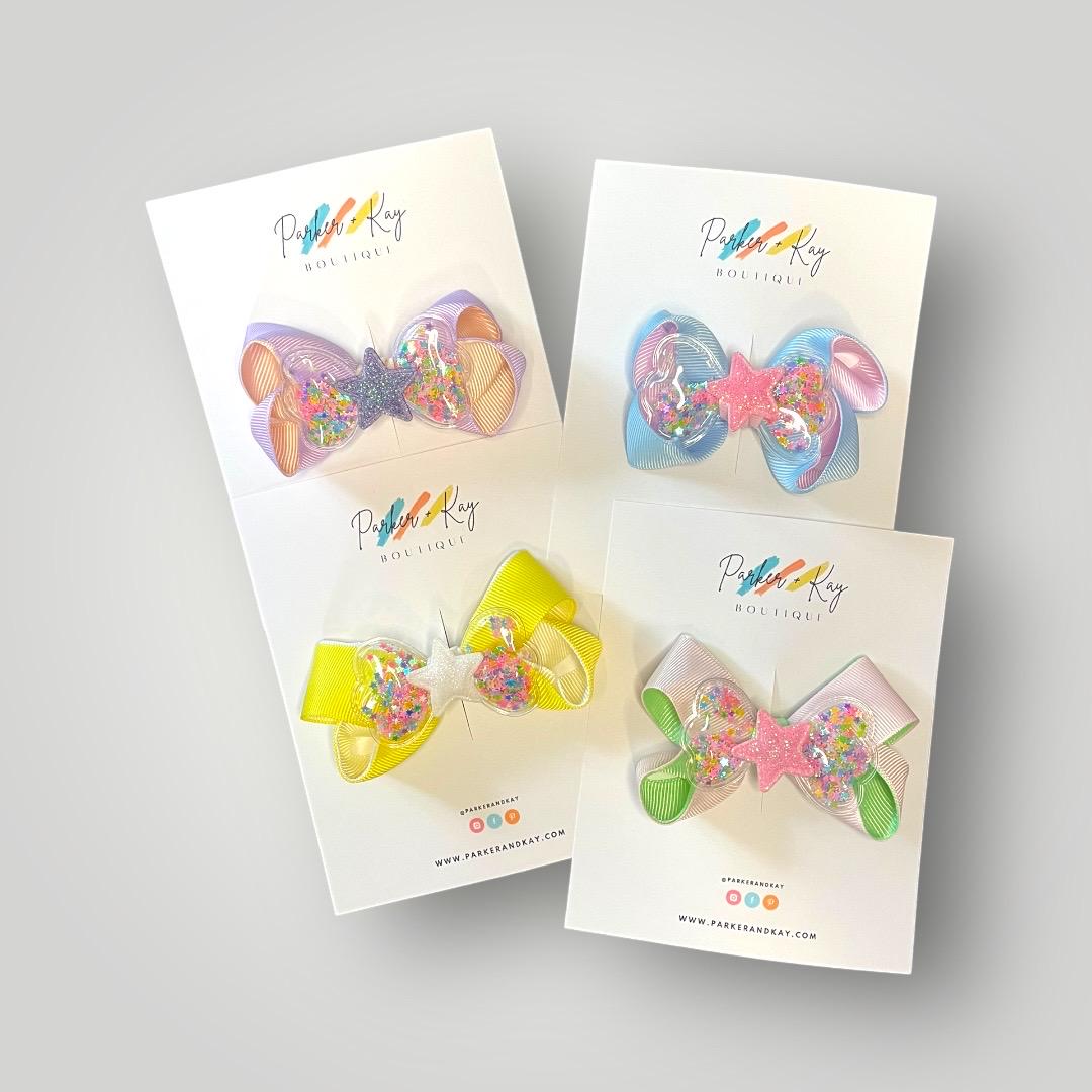 Twisted Shaker Hair Bow