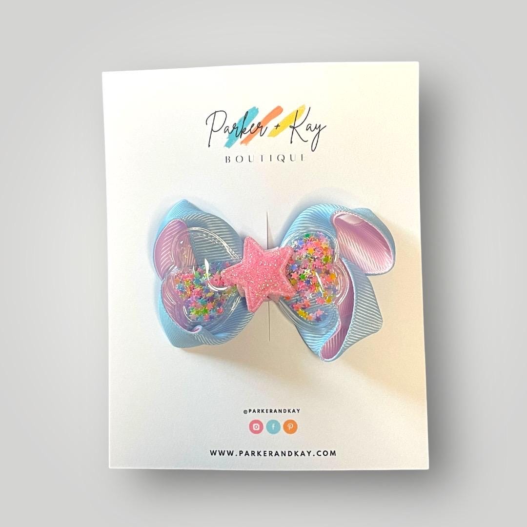 Twisted Shaker Hair Bow