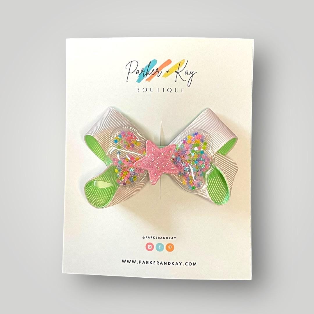 Twisted Shaker Hair Bow