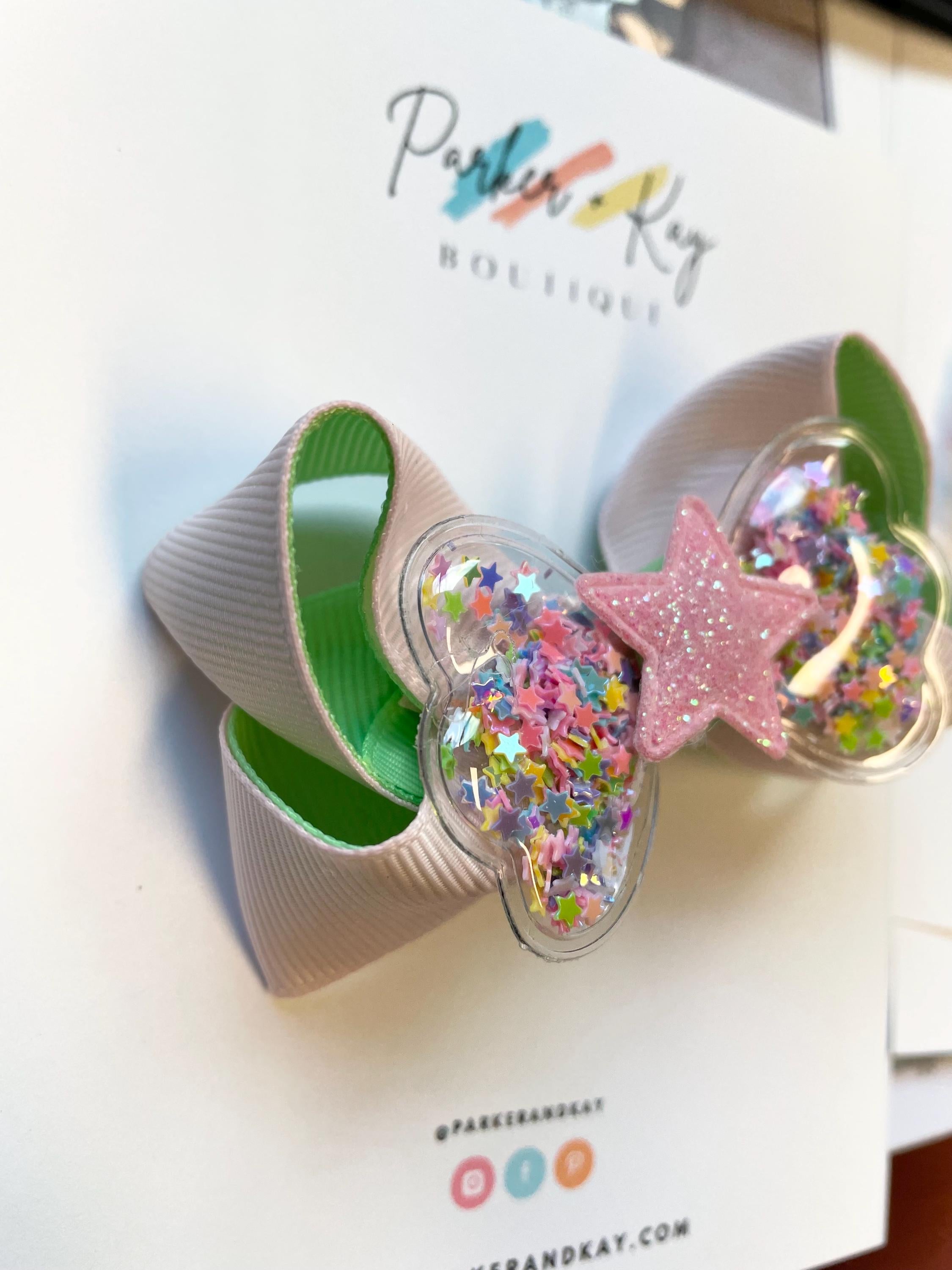 Twisted Shaker Hair Bow