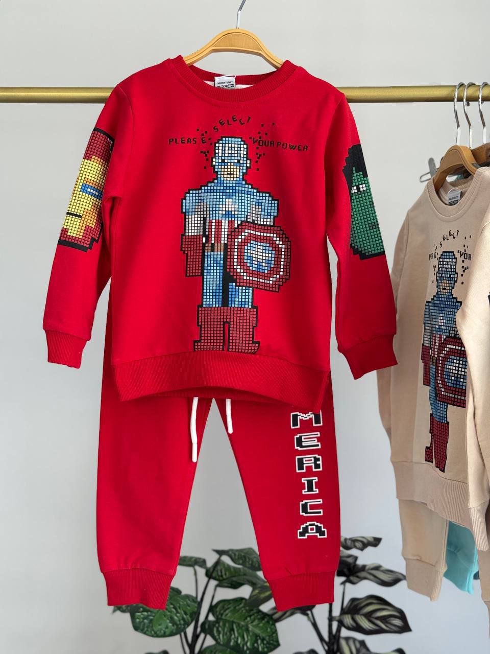 American Hero Casual Jogger Set-3