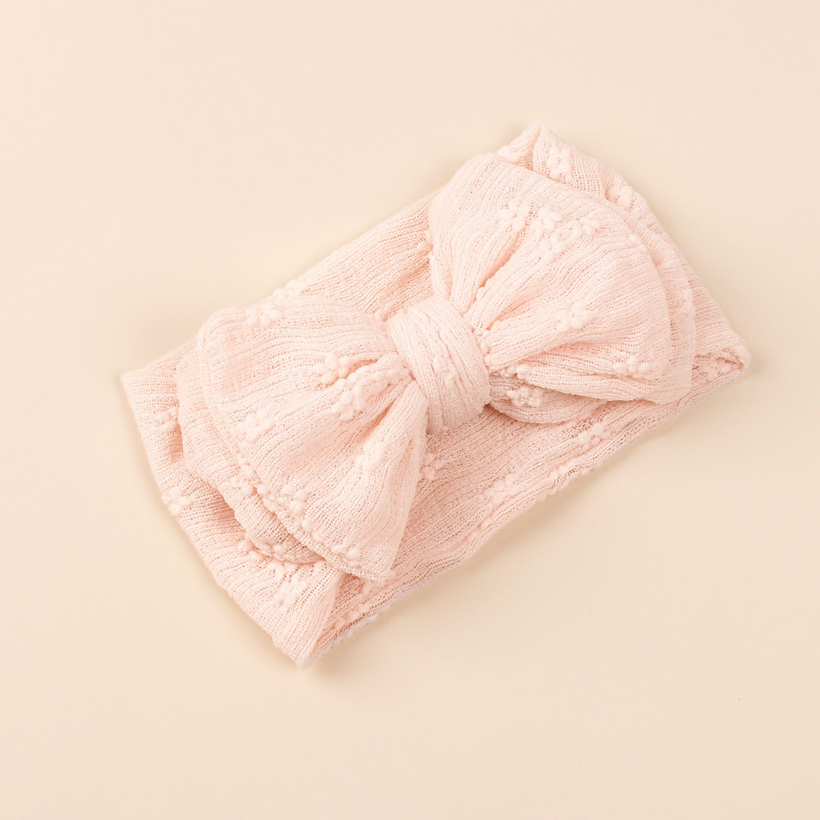 Baby Various Color Bow Tie Patched Design Elastic Headbands