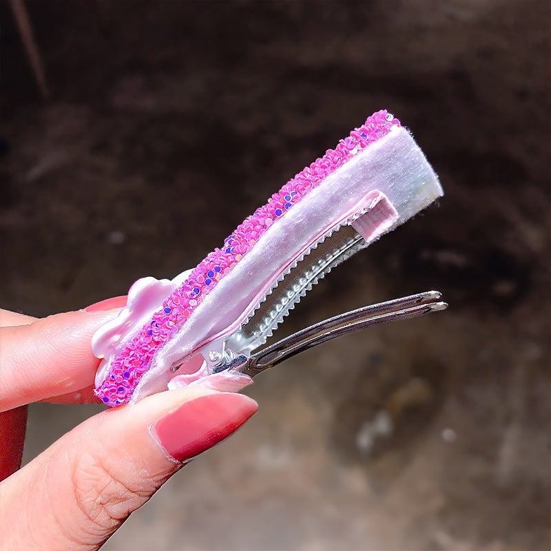 Sweet Girls Candy Color Cartoon Pattern BB Clips One-word Hair Clips 1 BaG