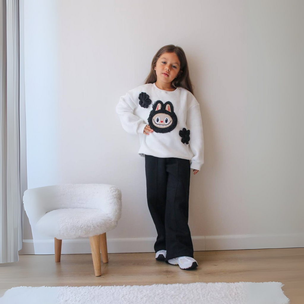 La-Bu-Bu Flower Girls Casual Set-2